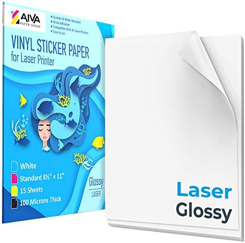 white sticker paper for printer