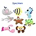 TESMAINS Ocean Animals Kids Educational Crafts Sewing Kit for 6 to 12 Years Old -8 Animals