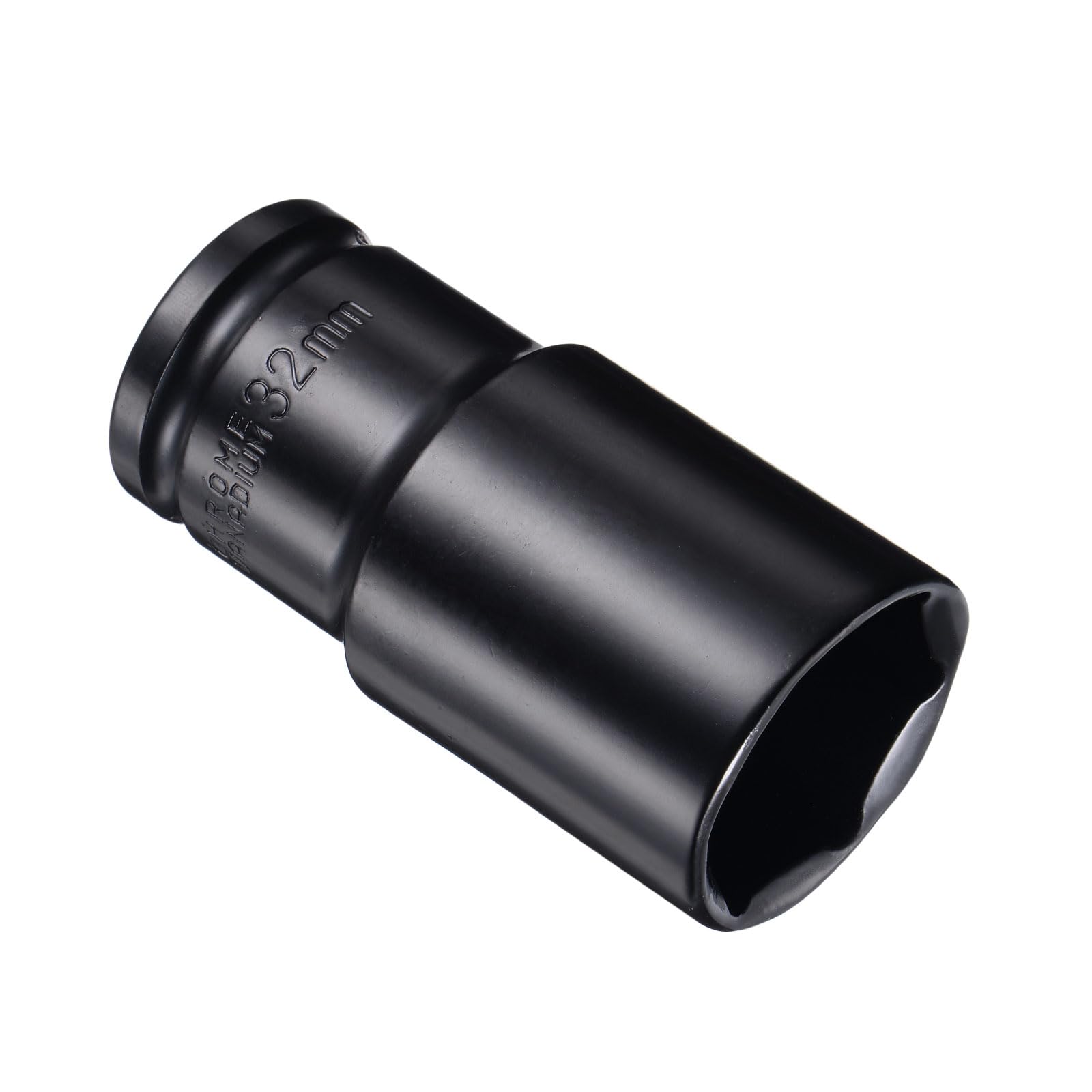 CoCud 6-Point Deep Impact Socket, 1/2-Inch Drive 32mm Socket, CR-V Steel Axle Nut Impact Socket - (Applications: for Household Maintenance)