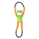 ZippyPaws - RopeTugz Tree Frog Dog Toy - Durable
