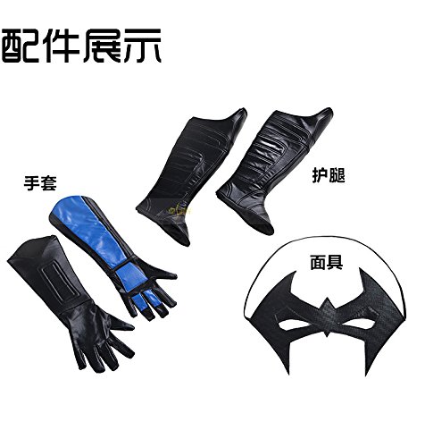 Mtxc Men's DC Cosplay Nightwing Full Set - Image 8