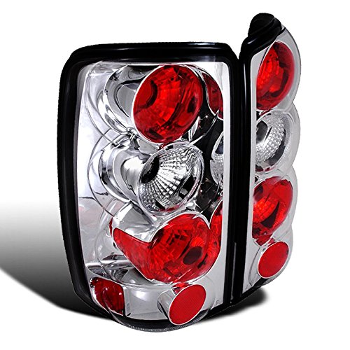 Spec-D Tuning LT-DEN00-TM Gmc Yukon Denali/ Chevy Tahoe Suburban Ls Tail Lights Chrome