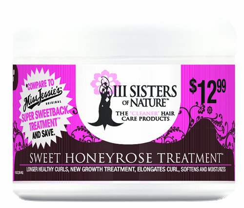 III Sisters of Nature Sweet Honeyrose Treatment, 8 Ounce