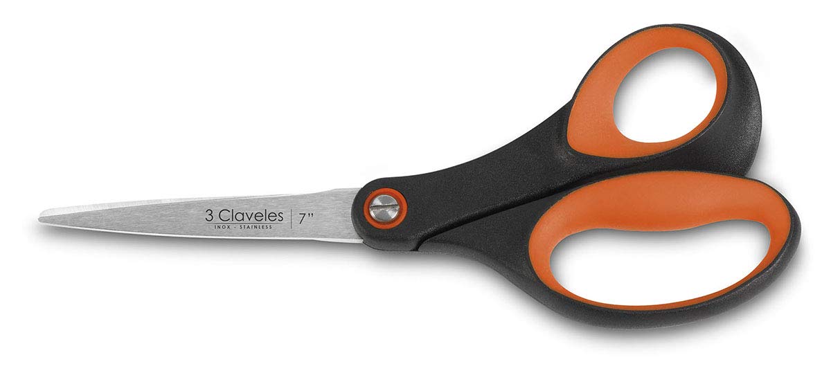 3 Claveles 127 Multi-Purpose Scissors, 17.78 cm