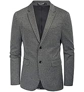 A Good Brand PJ Paul Jones Men's Casual Linen Blazer Jacket - Lightweight, Breathable Sport Coat For Summer Linen Pants - 8