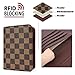 ADCOOG Passport Holder Cover Women Leather RFID Blocking Passport holder Case