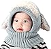 Bienvenu Baby Girls Boys Winter Hat Scarf Earflap Hoodie Scarves Skull Caps