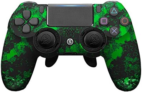 Amazon Co Jp スカフ Scuf Infinity 4ps Pro 迷彩 緑 グリーン Ps4 Pc 対応 Emr付 トリガーシステム機能付 ミリタリーグレードグリップ Emr紛失保証付 ゲーム
