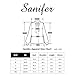 Sanifer Women Lace Long Sleeve Tunic Top Blouse with Leggings (Large, Blue)