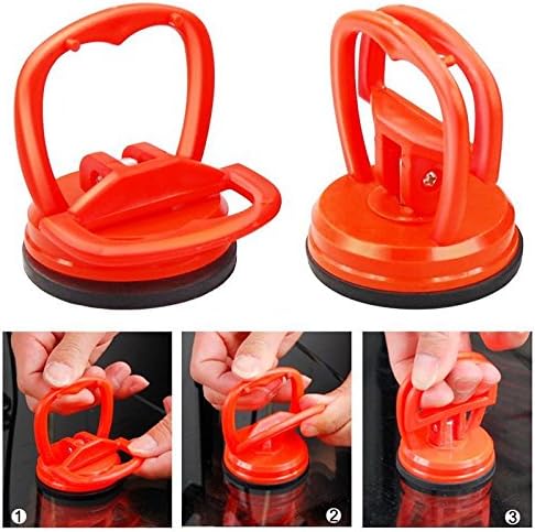 Go2buy 2 Pcs 2-1/4'' Mini Suction Cup Handle Puller for Car Dent iMac...