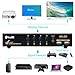 Sea Wit 4 Port HDMI KVM Switch 4K with Remote Control
