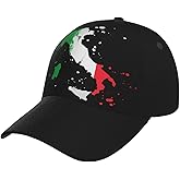 ROSIHODE Italy Italian Baseball Cap for Men Women Adjustable Trucker Hat for Running Sports Hiking