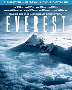 Cover Image for 'Everest (Blu-ray 3D + Blu-ray + DVD + DIGITAL HD)'