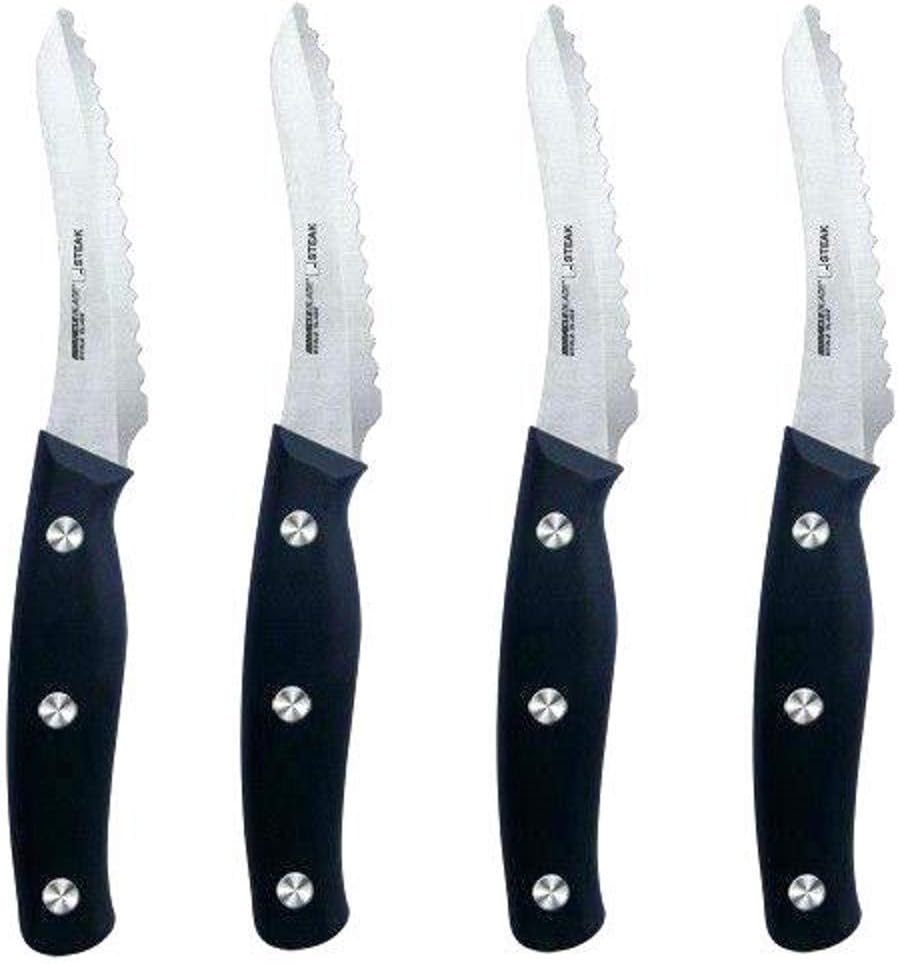 Miracle Blade III 4-Pc Steak Knife Set: Kitchen & Dining