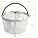 Aterod Steamer Basket for 6 or 8 Quart Instant Pot Pressure Cooker, Stainless Steel Steam Insert with Premium Silicone Handle and Non-Slip Legs for 6 or 8 quart Instant Pot,Other Pressure Cookers/Pots