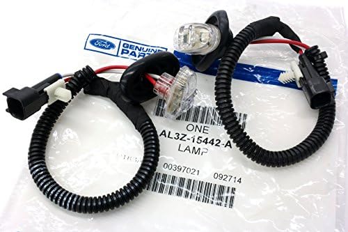 2010-2014 Ford SVT Raptor Rear Tailgate Bumper Side Marker Running Light Set OEM