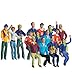 1/32nd Scale Carrera Modern Figures, Set of 15. CAR21107