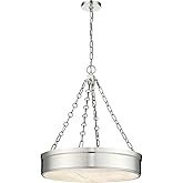 Z-Lite 1944P22-PN-LED Anders Pendant, 3-Light 72 Total Watts, Polished Nickel
