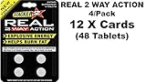 Real 2 Way Action 24 x 2cts Blister Packs 48 Tablets Total