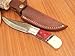 DKC Knives (15 5/18) DKC-720 RED BIRD Damascus Steel Bowie Hunting Handmade Knife Fixed Blade 8.9 oz 9