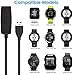 KIMILAR Charger Compatible with Garmin Forerunner 35, Replacement Charging Cable for Vivomove HR, Forerunner 35/645/230/735XT/645 Music/630, Approach G10/S20/S20 Bundle-3.3FT, 2 Pack