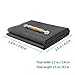 Charcoal Fiberglass Window Screen 48X99inch Adjustable Inflaming Retarding DIY Mosquito Screen Mesh with Spline Rolling Tool Anti Fly Bug Insect for Windows and Doors