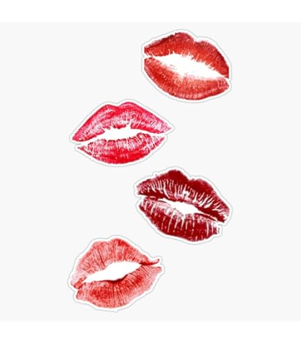 kissmark - 早い者勝ち⭐️キスマーク STYLE 151 美品 Amazon.com: (2x) Kiss Lip Mark - White - Sticker - Decal