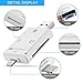 iMoreGro 3 in 1 iFlash Drive USB Micro SD SDHC TF Card Reader Camera Memory Card Reader Compatible with All Device