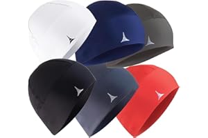 FRENCH FITNESS REVOLUTION Helmet Liner Sweat Wicking Skull Cap Beanie. Ultimate Performance Moisture Wicking. Fits Under Helmets