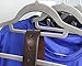 Juvale Ultra-Thin, Velvet, No-Slip, Clothes Hangers with Bonus Accessory Bar - Gray - Set of 50 for Shirts, Sweaters and Pants and Bonus Pink Hanger - 17.5 x 0.2 x 9.5