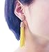 VK Accessories Bead Fringe Dangle Earrings Soriee Drop Earrings Beaded Tassel Ear Drop 3 Colors