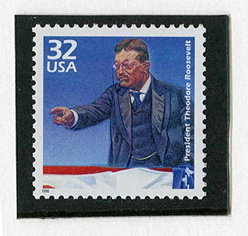 Theodore (Teddy) Roosevelt (Scott #3182b) Single 32 US Postage Stamp (hard to find stamp!)