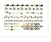 Terra Tattoos Gold Metallic Temporary Tattoos Waterproof Nontoxic Long Lasting Perfect for Beach, Festivals, & more (Boho)