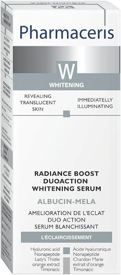 Pharmaceris Albucin-Mela Serum Reduce Discoloration Dark Spots Brighten Skin