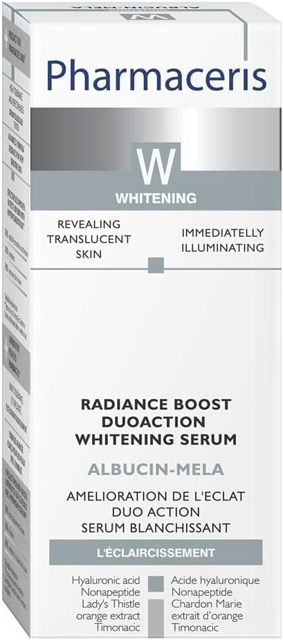 Pharmaceris Albucin-Mela Serum Reduce Discoloration Dark Spots Brighten Skin