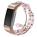 IMYMAX For Fitbit Charge 2 Bands Bracelets, Handmade Fashion Bracelet for Fitbit Charger 2 Smart Watch (pink)