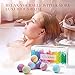 Aprilis Bath Bombs Gift Set, Organic & Natural Essential Oil Bath Bombs for Dry Skin Moisturizing, Handmade Fizzy Spa Bath Set, Perfect Christmas/Birthday Gift for Women and Kids, Pack of 8