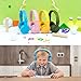 Wireless Bluetooth Headphones for Kids - BuddyPhones PLAY | Kids Safe Volume Limited to 75, 85 or 94 dB | Foldable with 14-Hour Battery Life | Optional Cable for Audio Sharing | Blue