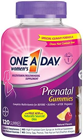 One A Day Women S Prenatal Multivitamin Gummies Supplement For Before And During Pregnancy Including Vitamins A C D E B6 B12 And Folic Acid 120 Count Amazon Sg Health Personal Care