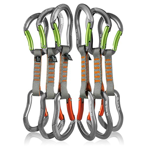 Fusion Climb 6Pack 11cm Quickdraw Set with Techno Zoom Apple Green