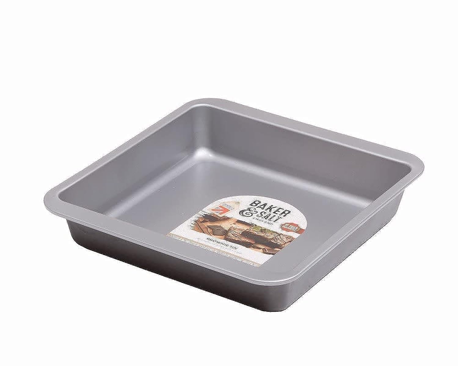 Baker & Salt® Brownie Pan Baking Tray Dish - Non-Stick, Oven & Dishwasher Safe