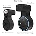LtMirror Outlet Wall Mount Holder Case for Amazon Alexa Echo Dot 2nd Generation Hanger Shelf Accesories with Short Charging Cable, Space-Saving for Your Smart Home Speakers-White