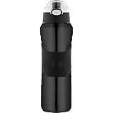 Under Armour Dominate 24 Ounce Vacuum Insulated Stainless Steel Bottle with Flip Top Lid