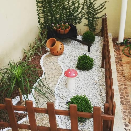 Pedra Branca Dolomita Para Decoração de Vaso Jardim Ornamentais N°2 (2 KG)