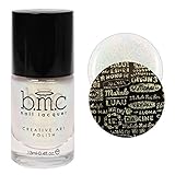 BMC Shimmery Creative Nail Art Stamping Polish - Moonbeams Collection: Expedition Pearl