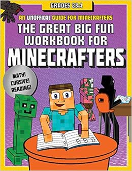 The Great Big Fun Workbook for Minecrafters: Grades 3 & 4: An Unofficial Workbook