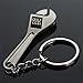 1 X New Metal Adjustable Creative Tool Wrench Spanner Key Chain Ring Keyring Gift