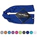 Cool Towel - Cooling Sport Yoga Towel, Cooling Neck Wrap, Cooling Headband Towel for Camping Backpacking Cycling Climbing Running & All Other Sports and Outdoor Activities Navy Blue 16x40 Inch