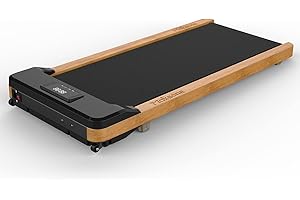 Maksone Under Desk Treadmill, Expert of Wooden Walking Pad, Walking Jogging Machine with Remote Control, Installation-Free…