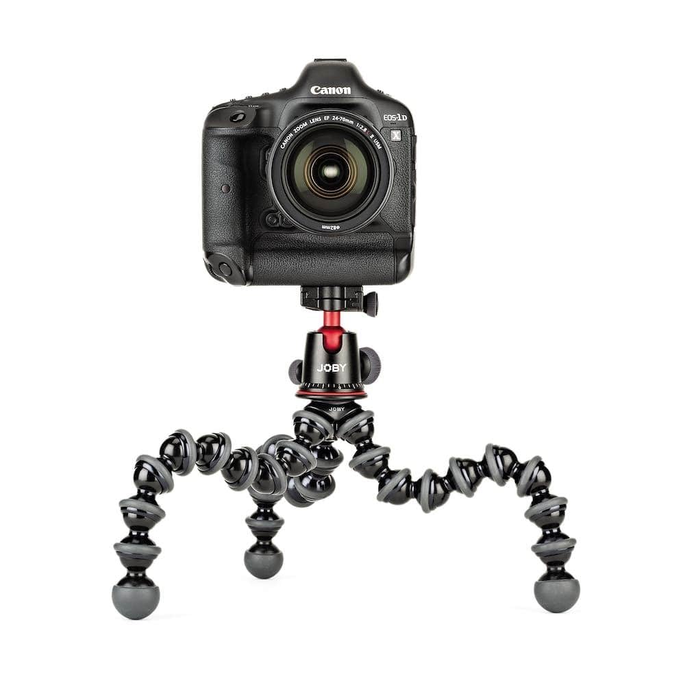 Joby GorillaPod 5K Kit, Flexible Professional Tripod with BallHead, for DSLR Camera and CSC/Mirrorless with Lens, Up to 5 kg Payload (11lbs), Black